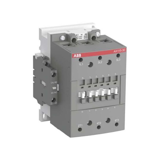 1SFL981074R8411 – Contactor ABB AX115-30-11-84 115A 55kW 110-120V