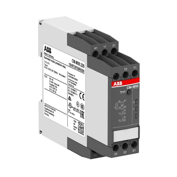 1SVR730712R1300 – Rơ le bảo vệ quá nhiệt Motor ABB CM-MSS.51S