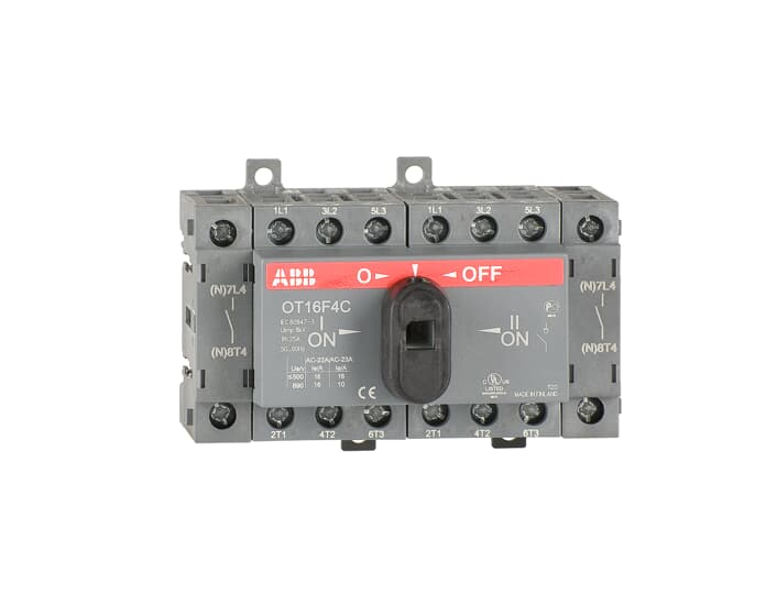 1SCA104877R1001 – Bộ chuyển nguồn ATS ABB OT25F4C 25A 4P