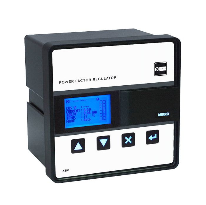Bộ điều khiển tụ bù Mikro 12 cấp X80-PFR120P1-240-50